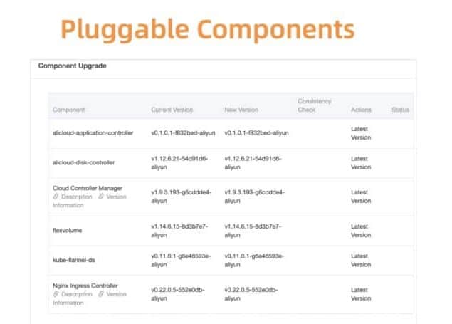 Flexible and pluggable components