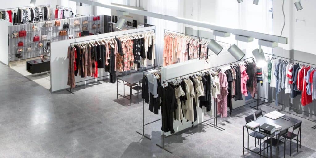 Fashion shop interior