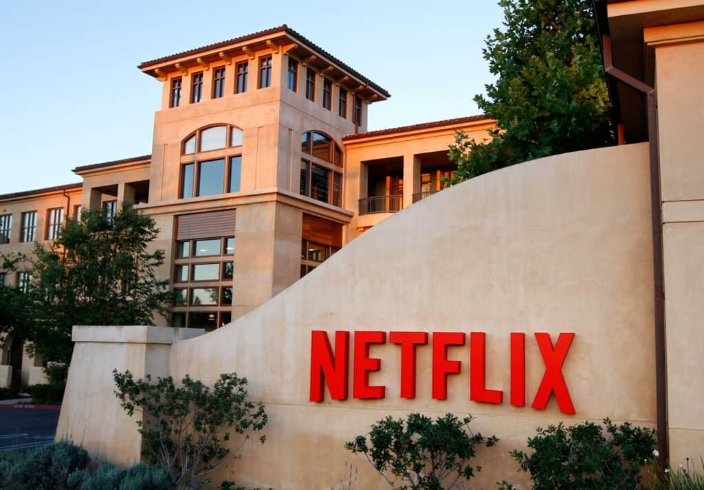 Netflix building entrance