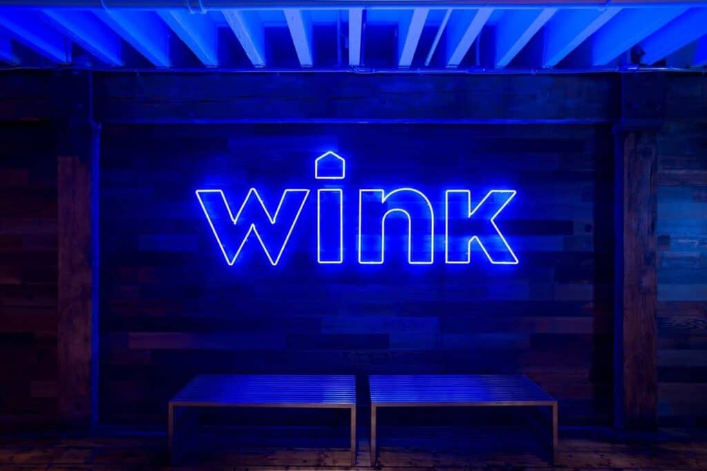 Wink office entrance