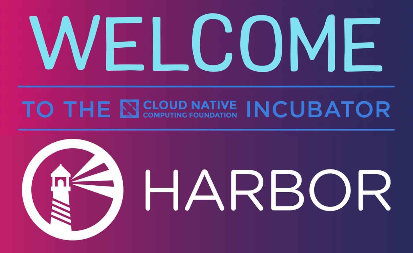 CNCF welcome Harbor to the CNCF incubator banner
