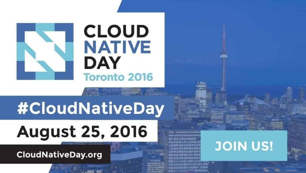 Cloud Native Day Toronto 2016 registration page