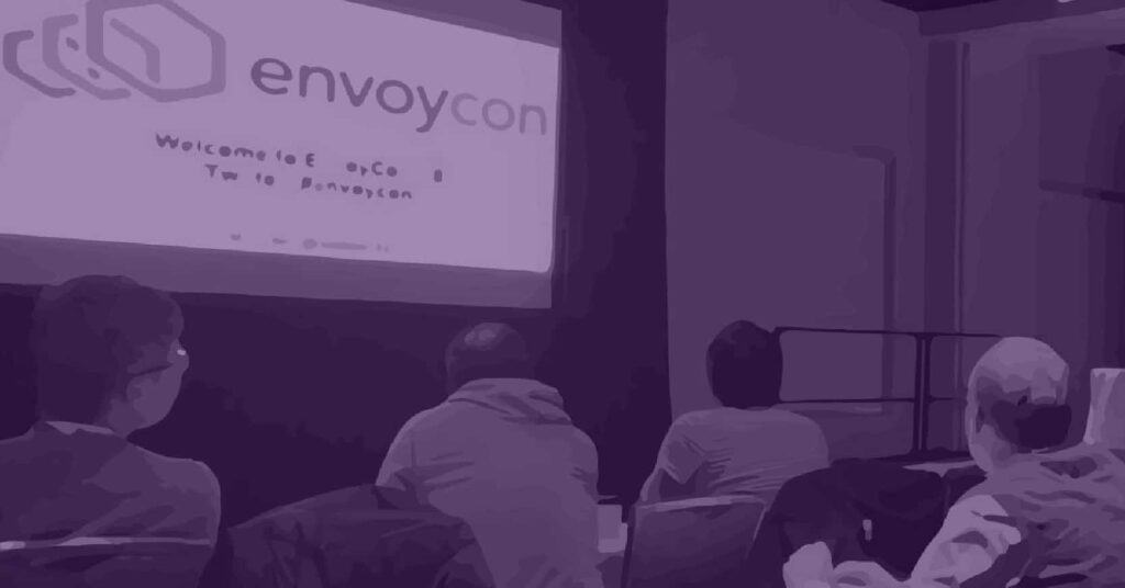 Participants of EnvoyCon in conference room