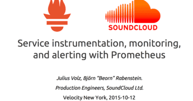 CNCF project session: Björn Rabenstein & Julius Volz of Prometheus on “service instrumentation, monitoring, and alerting with Prometheus”