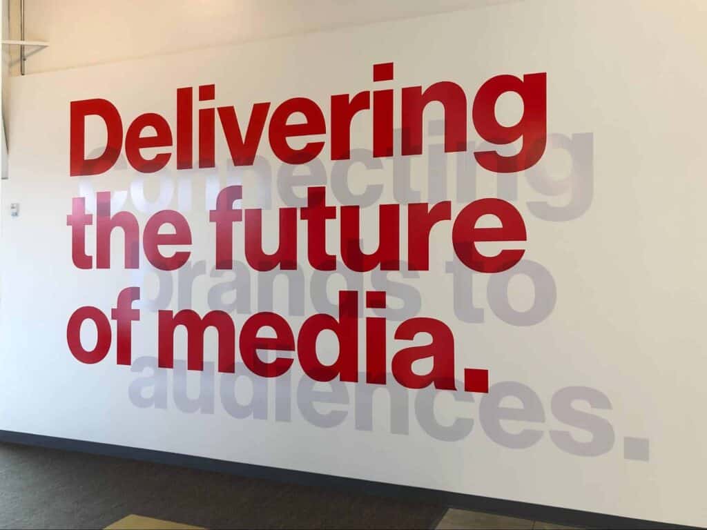 Delivering the future of media. Connecting brands to audiences.