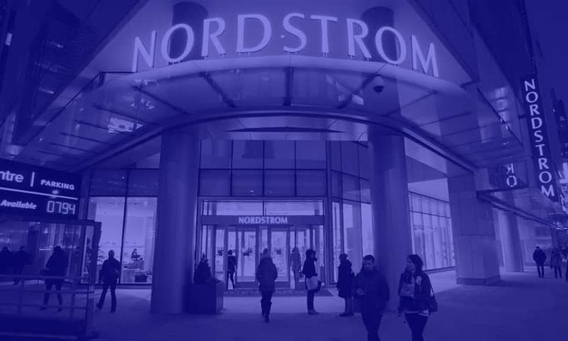 Nordstrom building entrance