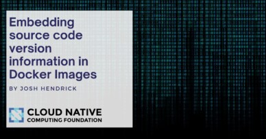 Embedding source code version information in Docker Images