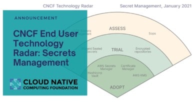 CNCF provides insights into secrets management tools with latest end user technology radar
