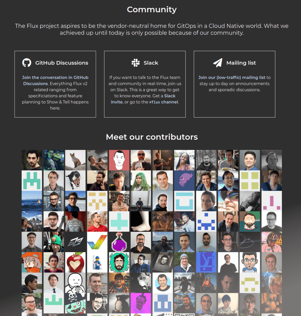 Flux contributors