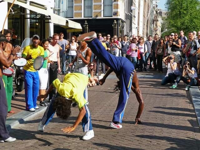 Street performance Amsterdam 