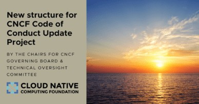 New structure for CNCF Code of Conduct Update Project