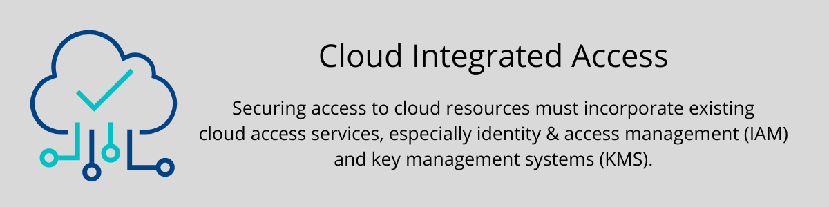 Cloud integrated access explanation