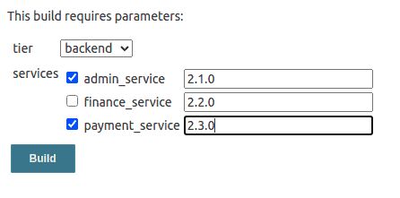 Screenshot shows pipeline code access values