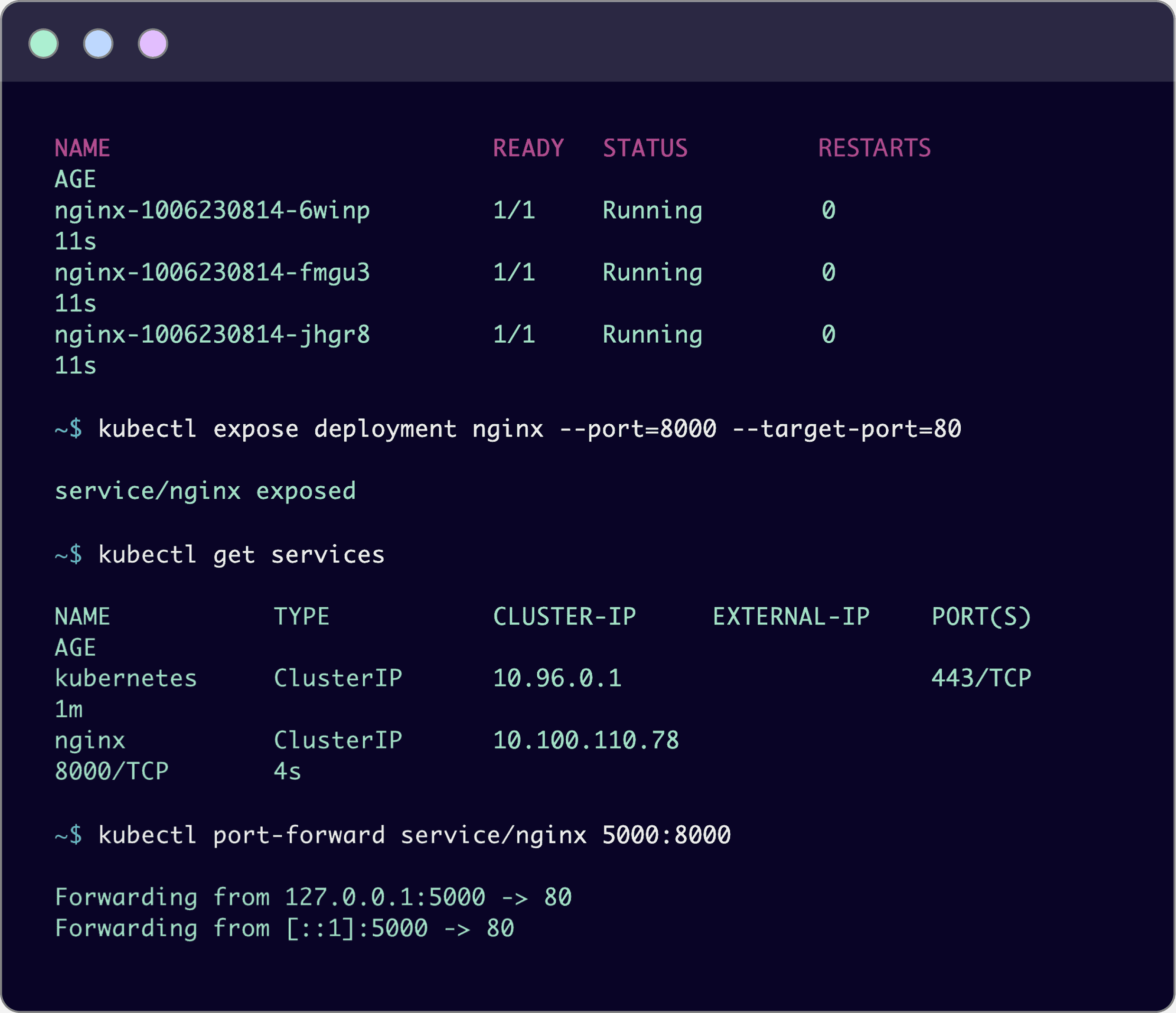 CNCF macOS terminal screenshot