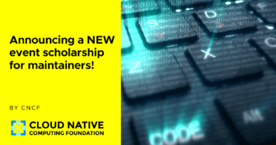 Announcing a new event scholarship for maintainers only