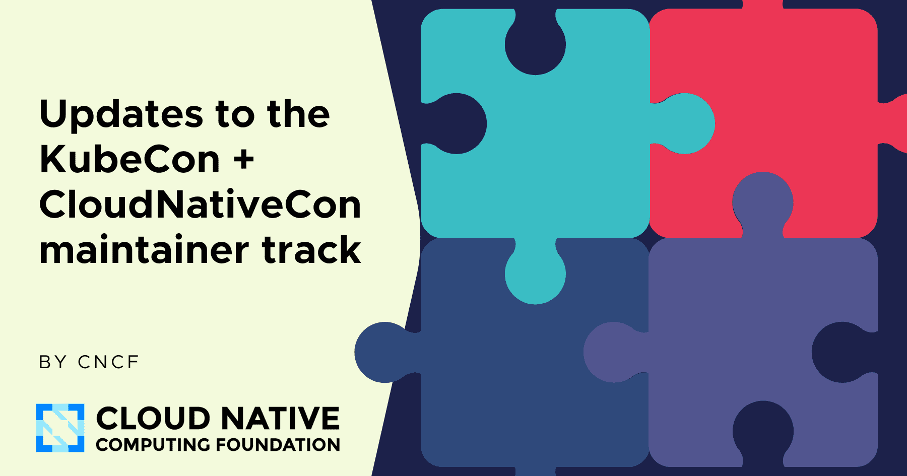 Updates to the KubeCon + CloudNativeCon maintainer track CNCF