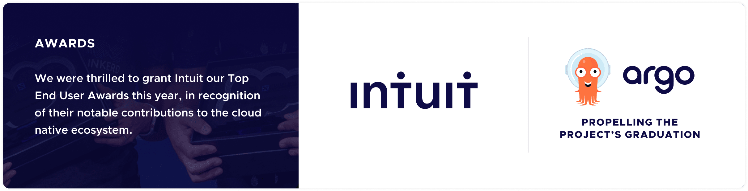 We were thrilled to grant Intuit our Top End User Award this year in recognition of their notable contributions to the cloud native ecosystem.