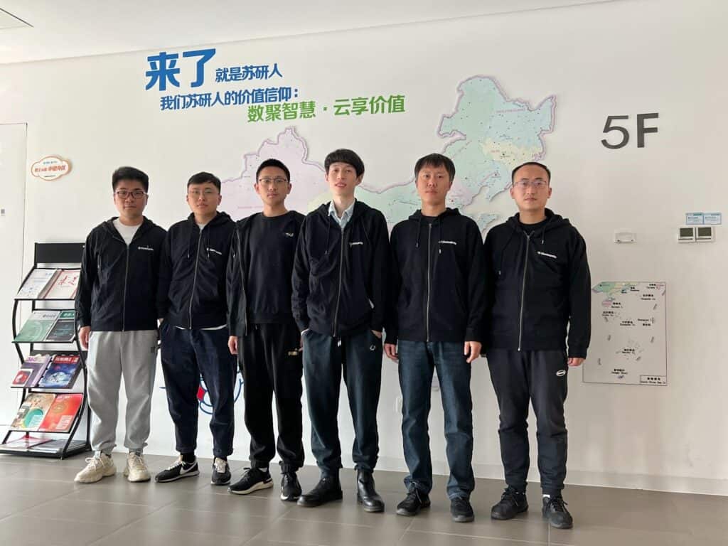 image showing China Mobile Cloud team