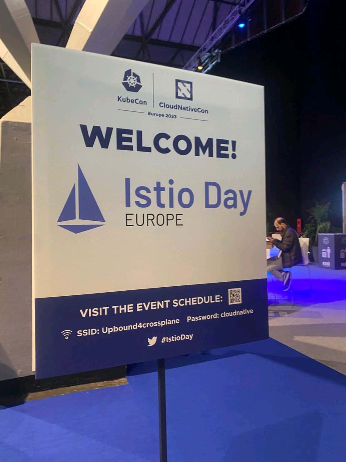 Istio Day Europe welcome banner