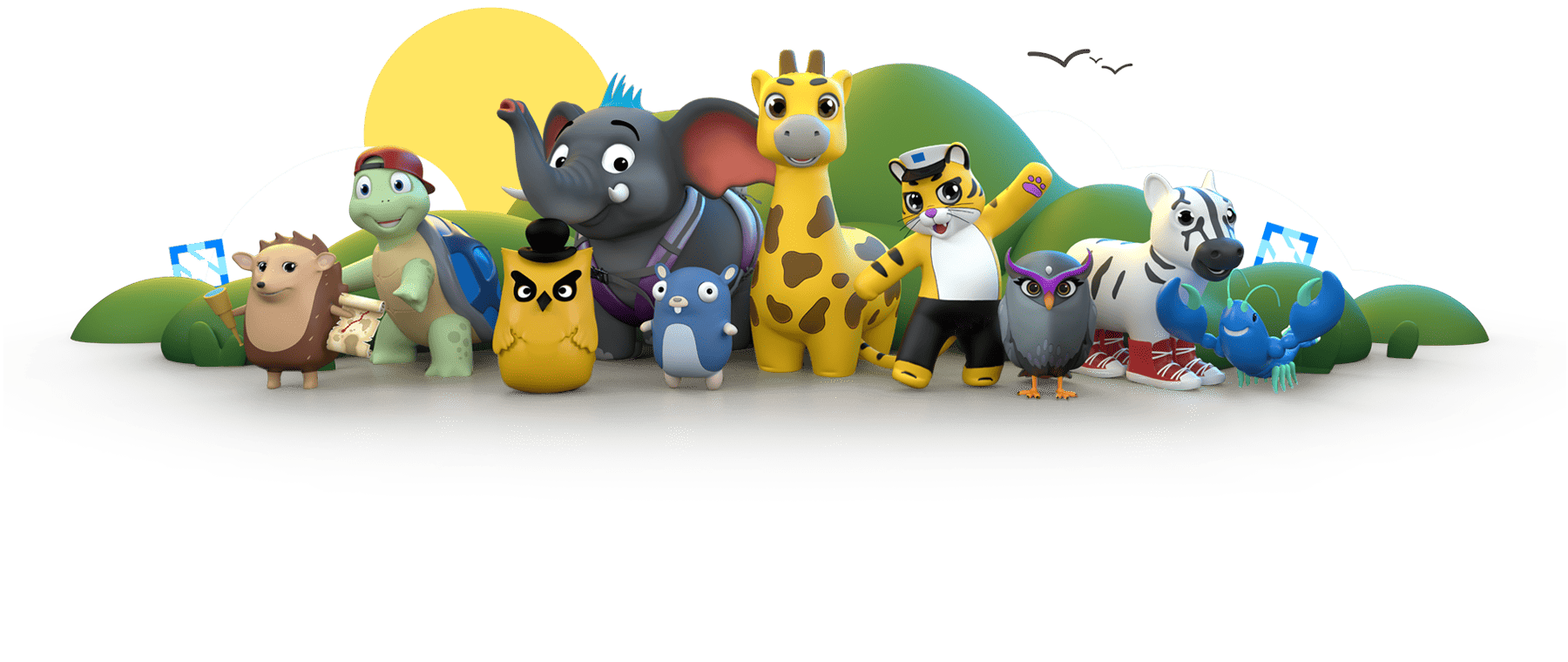 Characters from the Phippy family