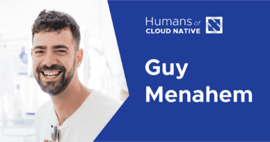 cover image for Humans of Cloud Native featuring Guy Menahem