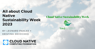 Cloud Native Sustainability Week 2023