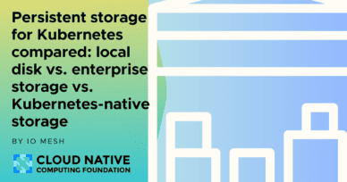 Persistent storage for Kubernetes compared: local disk vs. enterprise storage vs. Kubernetes-native storage
