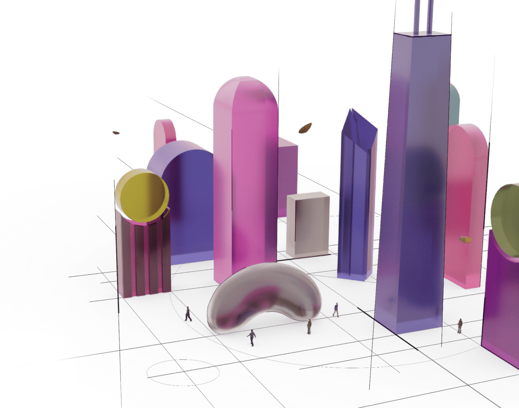 City architecture diagram