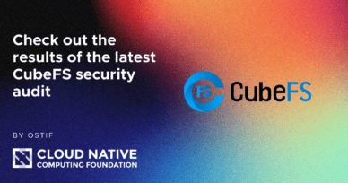 CubeFS completes security audit!