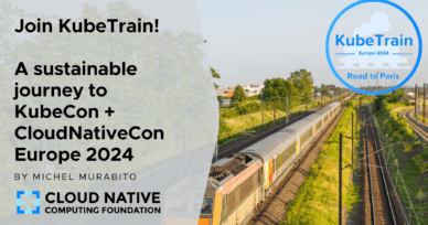 KubeTrain: A sustainable journey to KubeCon + CloudNativeCon Europe 2024