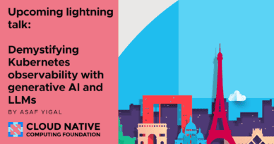 Upcoming KubeCon + CloudNativeCon Europe lightning talk: Demystifying Kubernetes observability with generative AI and LLMs