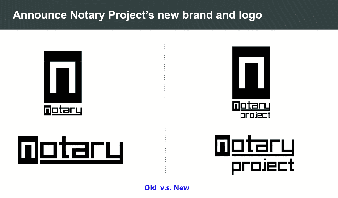 Notary Project Logo old vs new