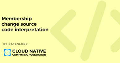 Membership change source code interpretation