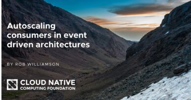 Autoscaling consumers in event driven architectures
