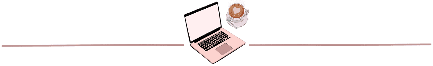 Macbook and coffee separator