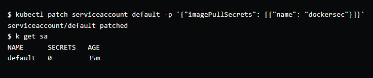 Code example