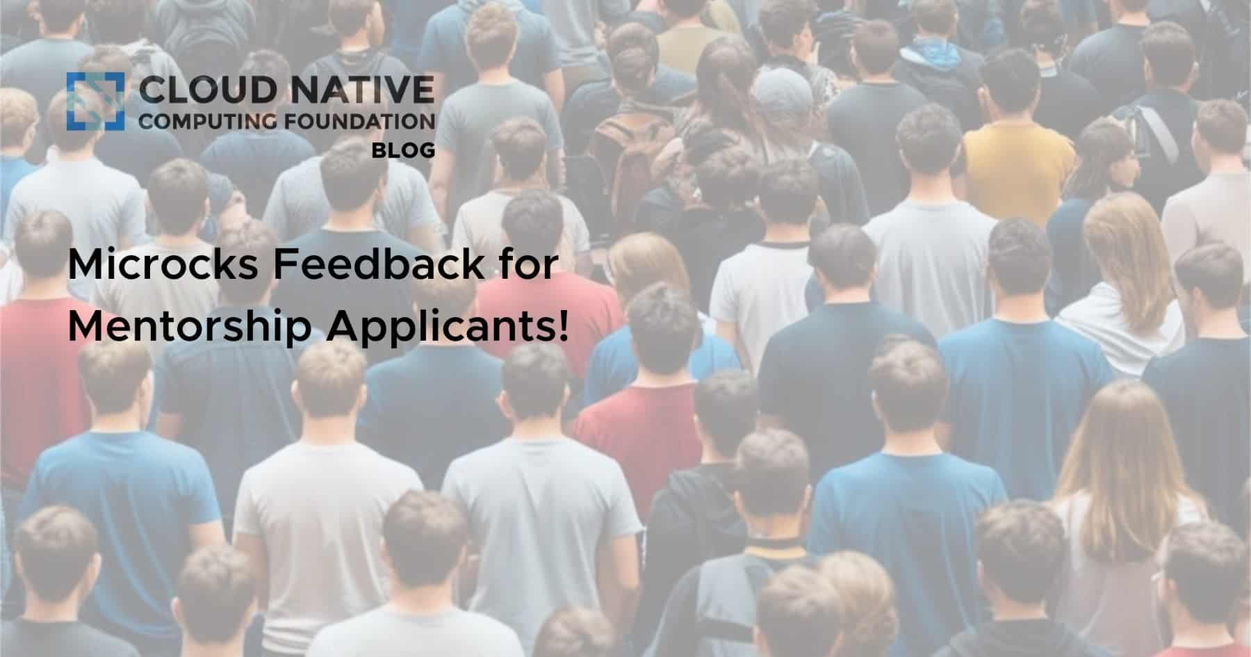 Microcks对指导计划申请者的反馈！