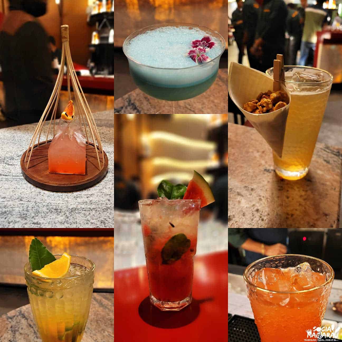 Variety of cocktails and beers in Hyderabad
