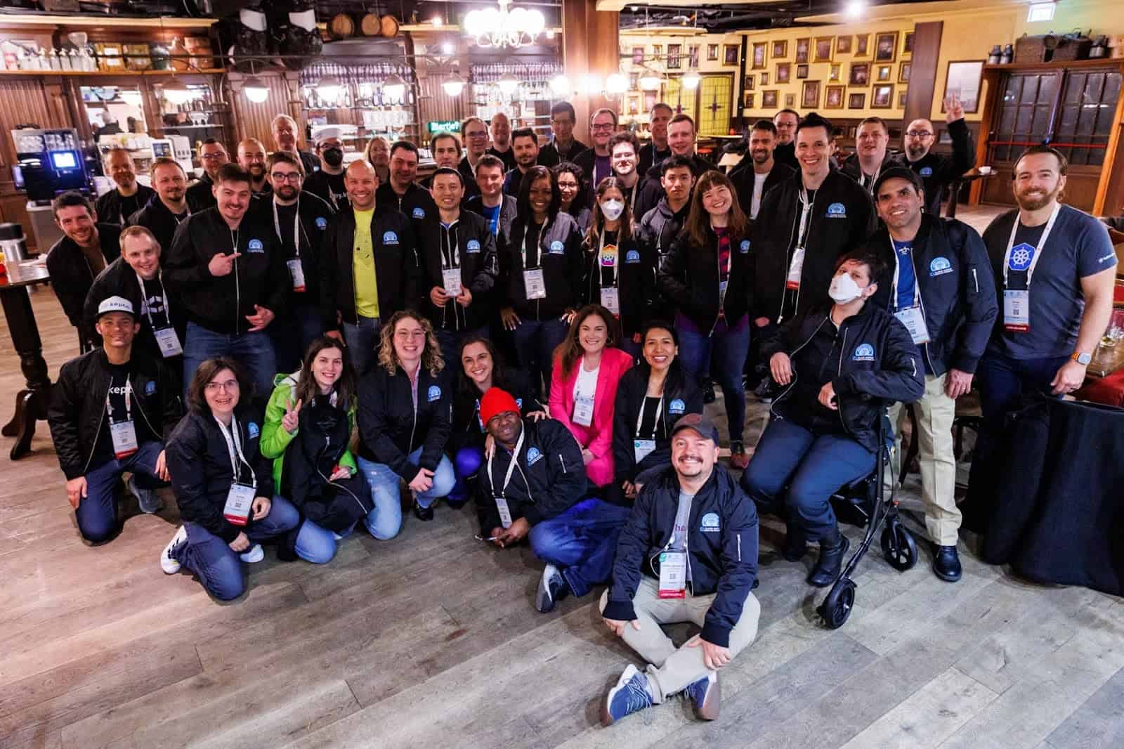 Group of smiling ambassadors