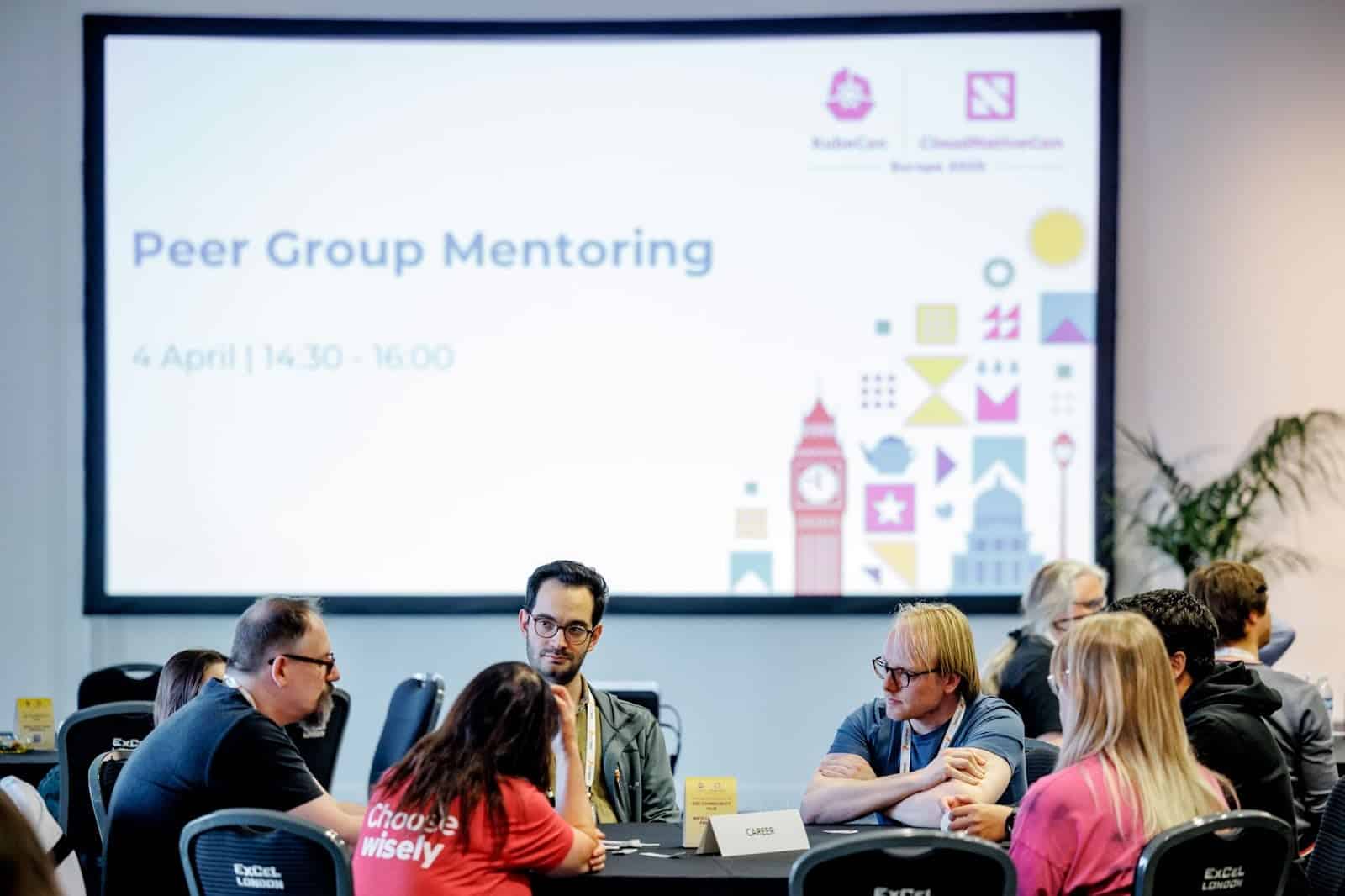 Peer group mentoring at KubeCon + CloudNativeCon EU 2025