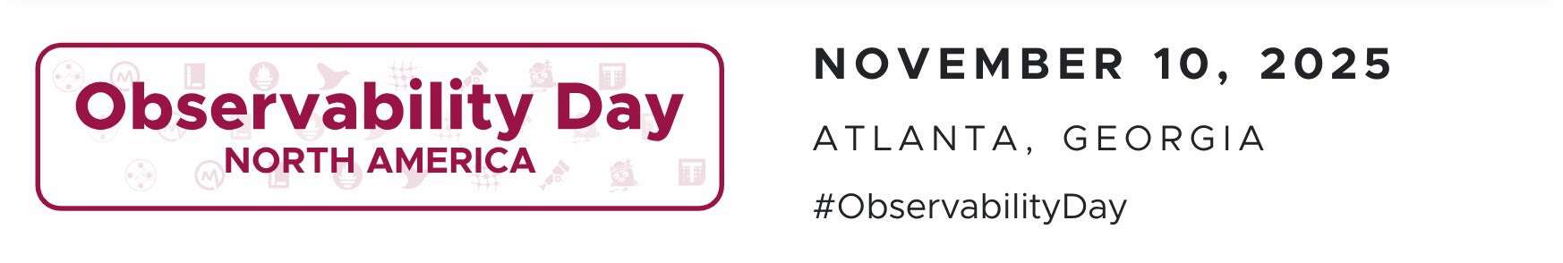 Observability Day North America 2025 Graphic