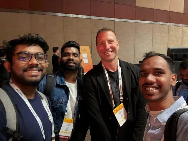 Selfie image with Chris A.