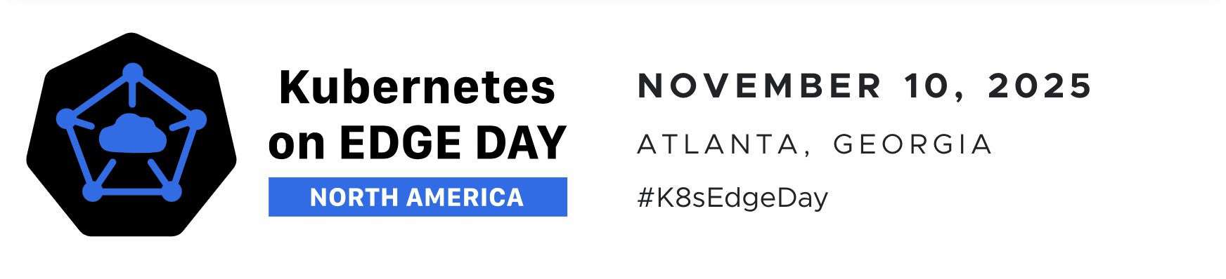 K8s on Edge Day header graphic