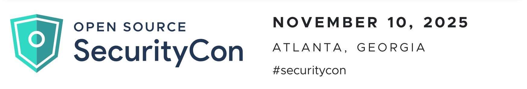 Open Source SecurityCon header graphic