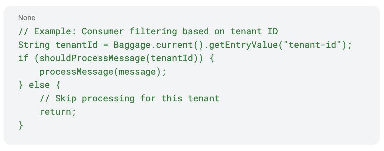 Code - Consumer side