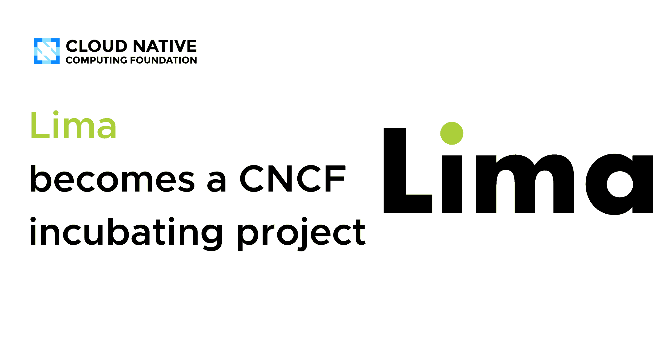 Lima成为CNCF孵化项目