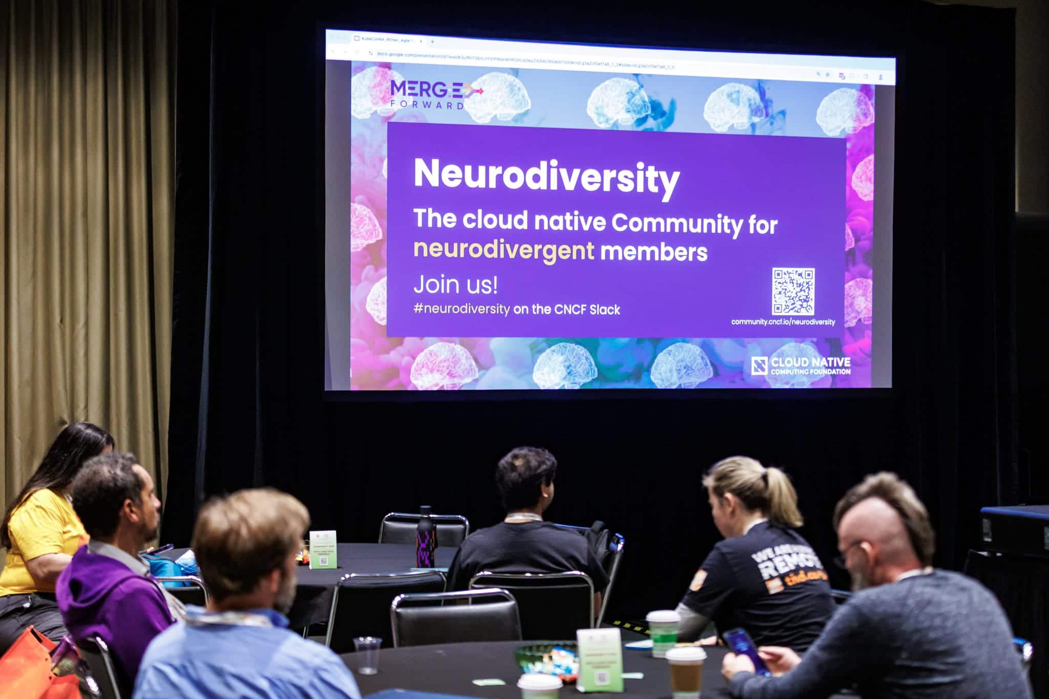 Neurodiversity sessions at KubeCon + CloudNativeCon