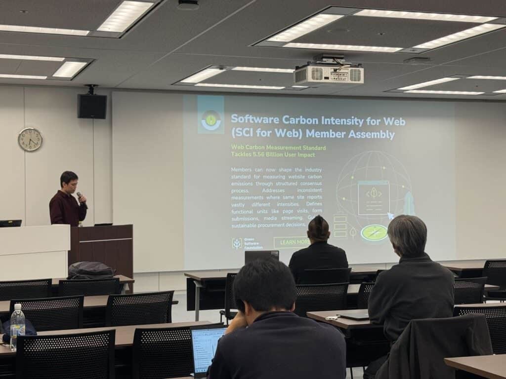 Presentations during Cloud Native Sustainability month in Japan.