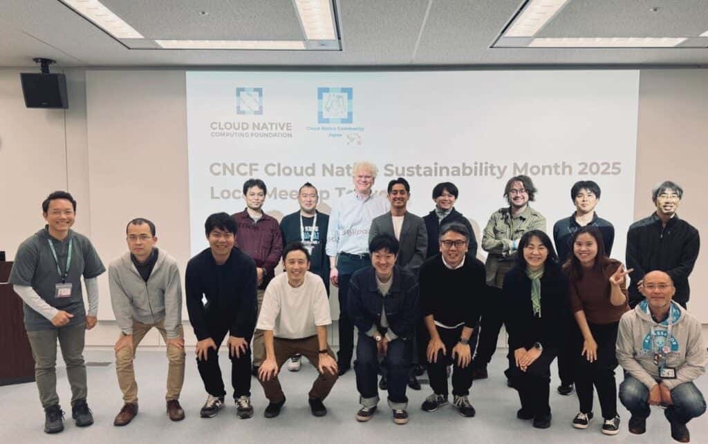 The team at CNCF Cloud Native Sustainability Month 2025