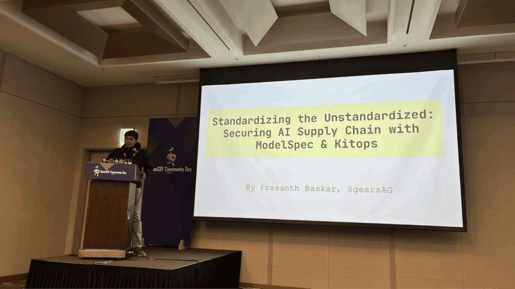 Prasantha Baskar at OSS Korea